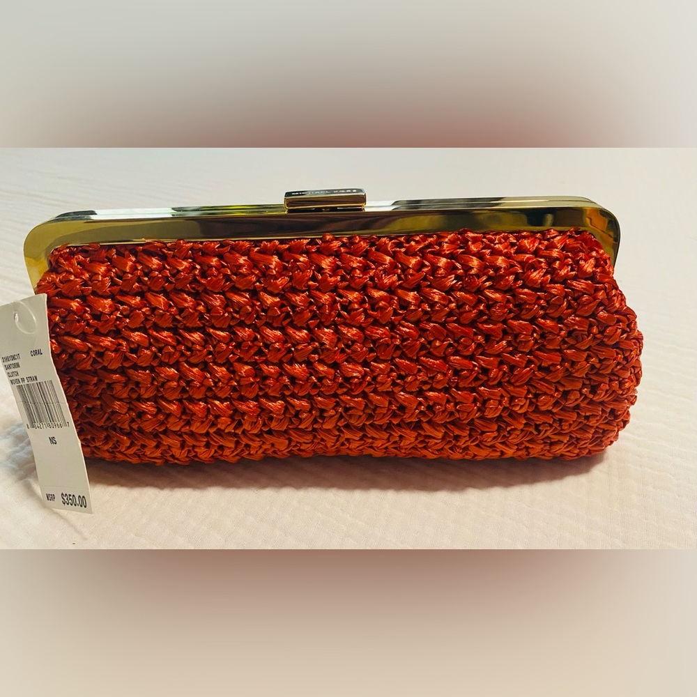 Michael Kors Coral Clutch Bag